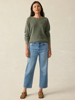 Sweaters^Faherty Brand Sunwashed Relaxed Sweater - Beetle
