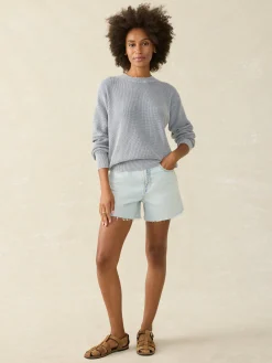 Sweaters|Hoodies & Sweatshirts^Faherty Brand Sunwashed Relaxed Sweater - Tradewinds