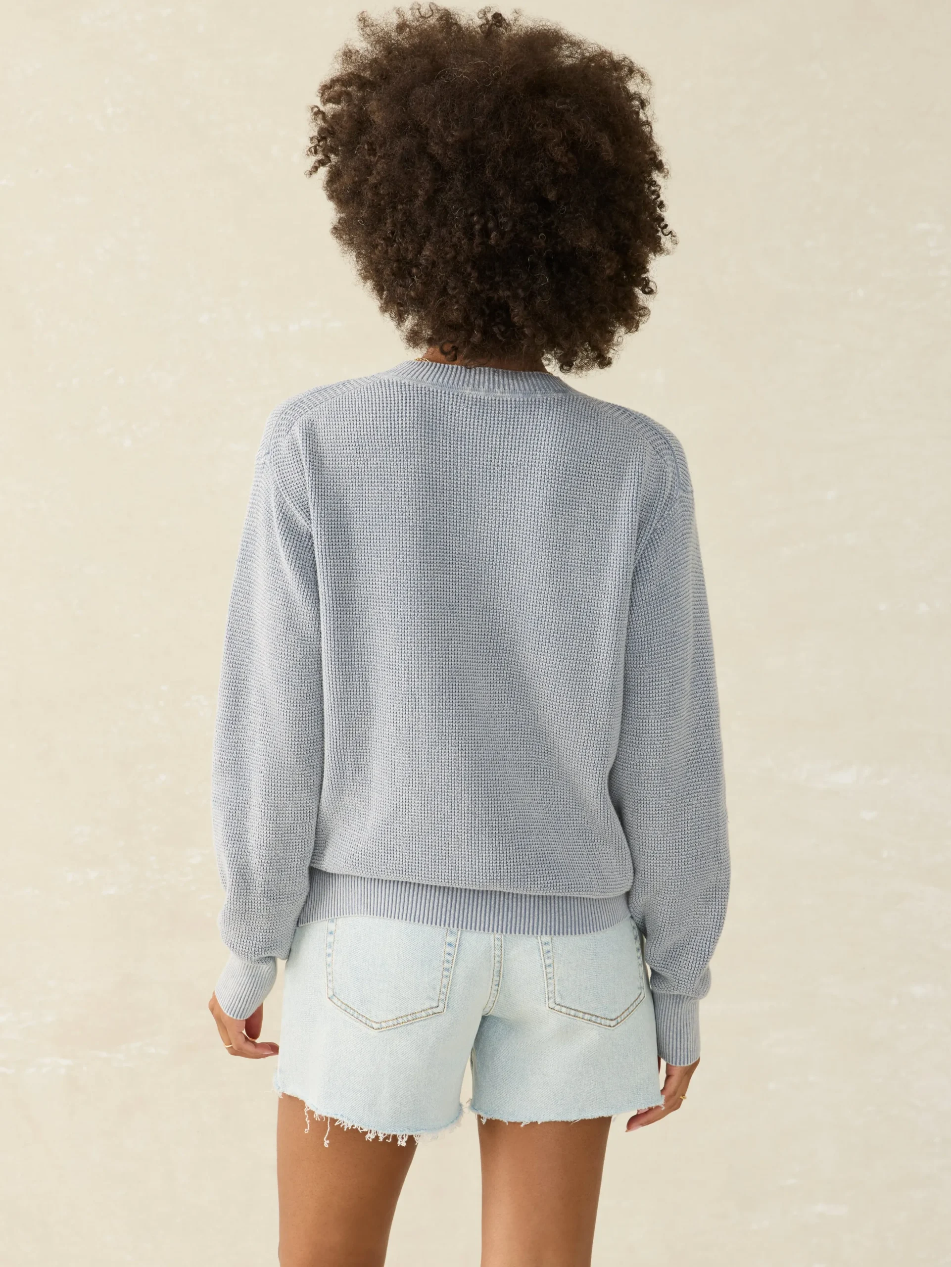 Sweaters|Hoodies & Sweatshirts^Faherty Brand Sunwashed Relaxed Sweater - Tradewinds