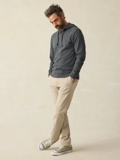 Hoodies & Sweatshirts|Lounge^Faherty Brand Sunwashed Slub Hoodie - Graphite