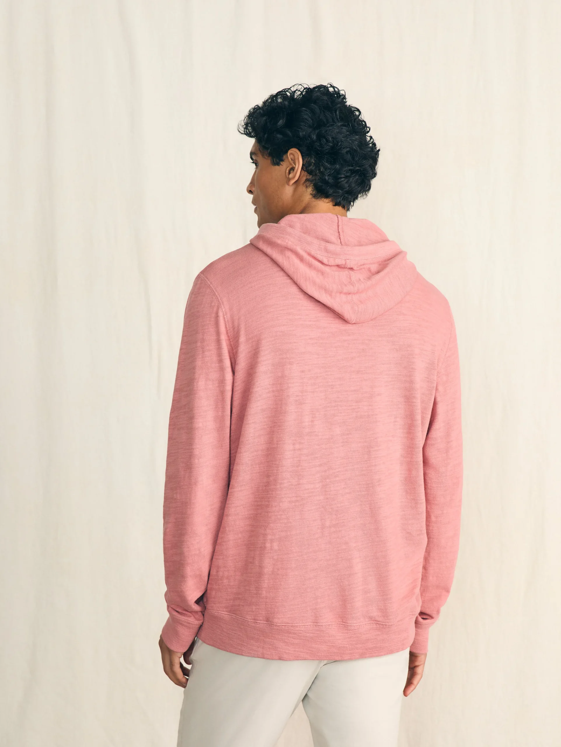 Hoodies & Sweatshirts^Faherty Brand Sunwashed Slub Hoodie - Summer Red Surf Stripe