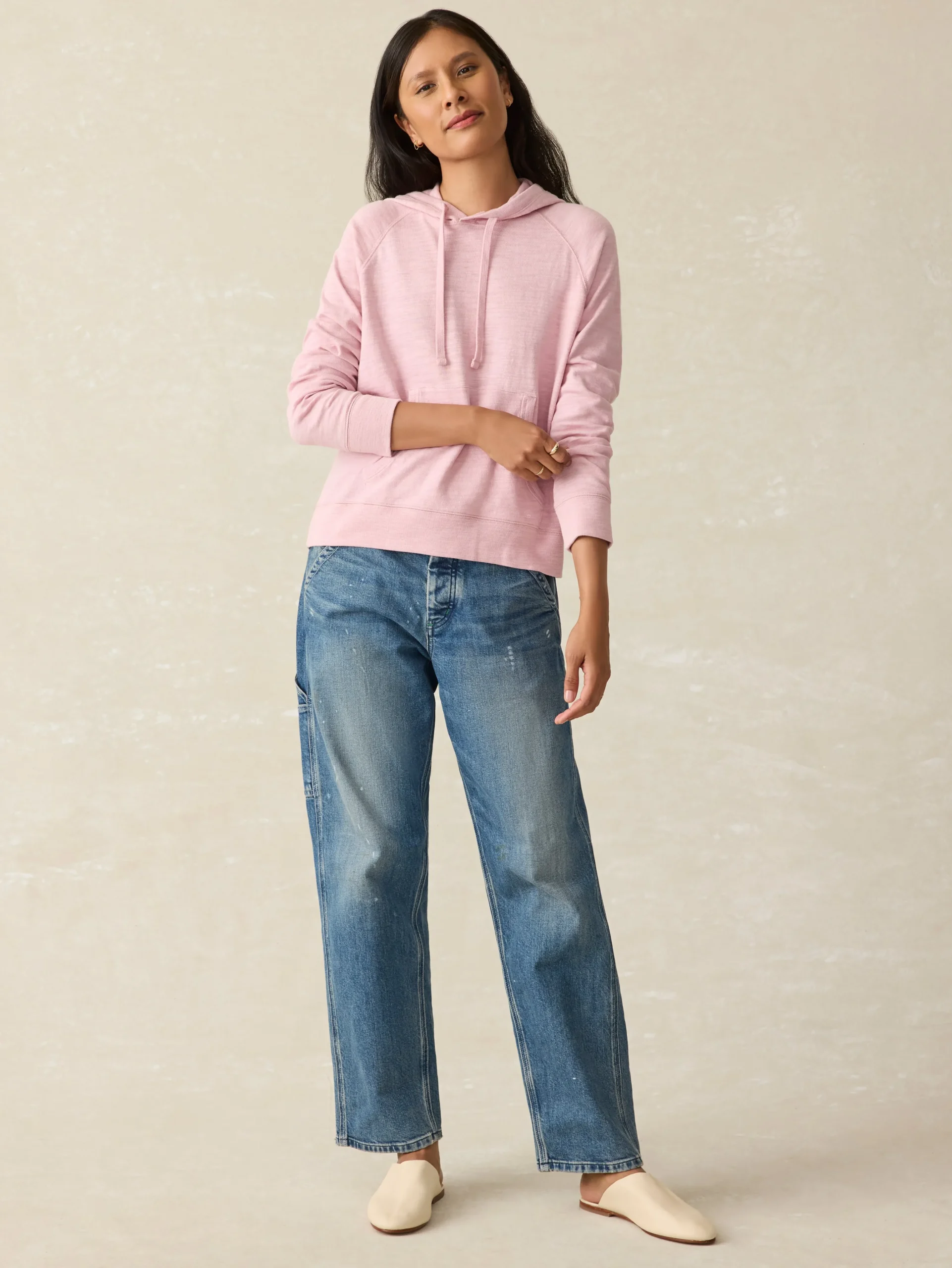 Hoodies & Sweatshirts^Faherty Brand Sunwashed Slub Hoodie - Zephyr