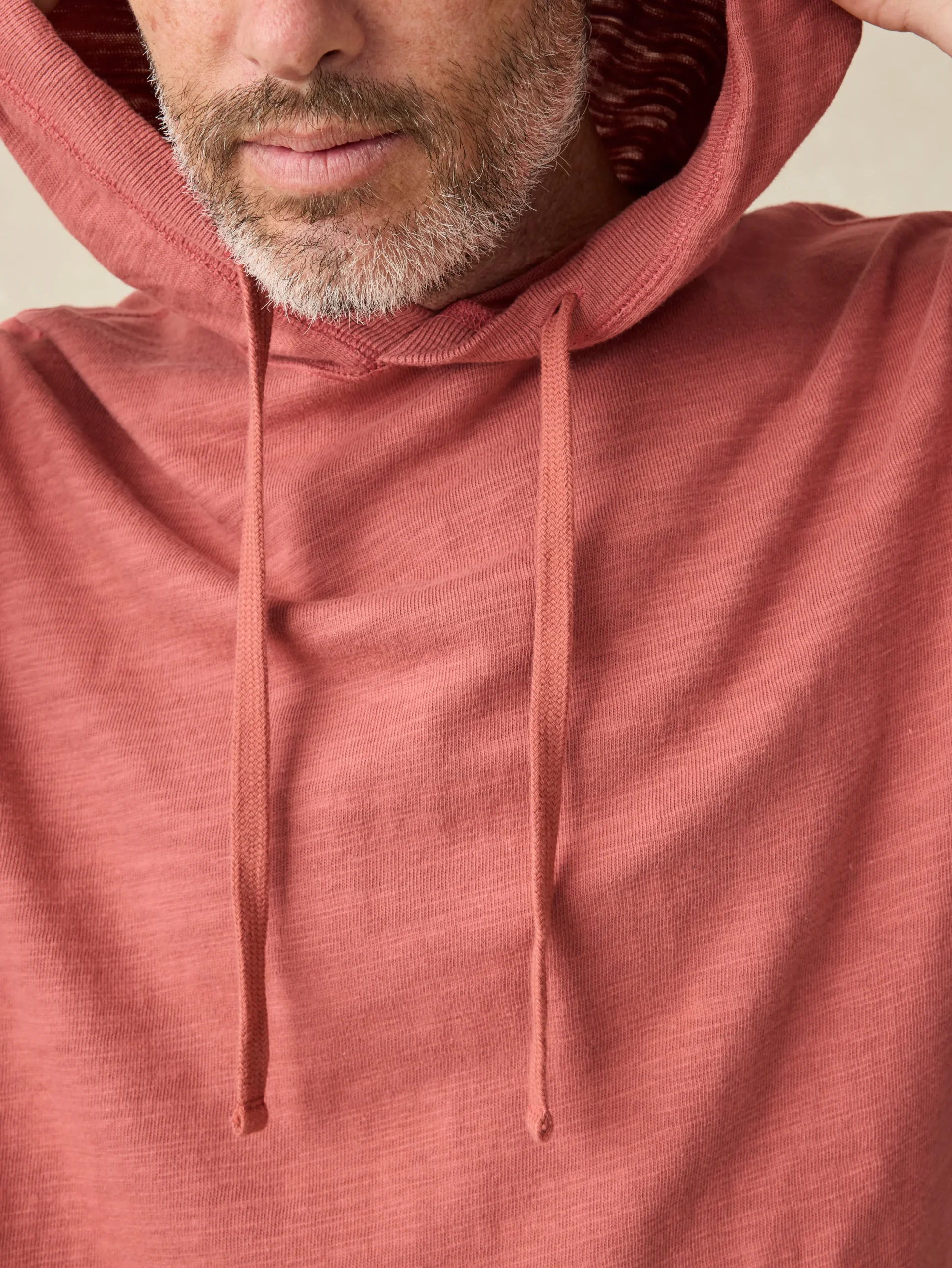 Hoodies & Sweatshirts^Faherty Brand Sunwashed Slub Hoodie (Tall) - Fall Red