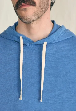 Hoodies & Sweatshirts^Faherty Brand Sunwashed Slub Hoodie (Tall) - Blue Horizon