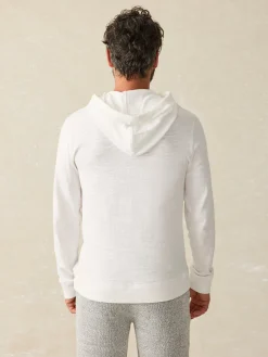 Hoodies & Sweatshirts|Lounge^Faherty Brand Sunwashed Slub Hoodie (Tall) - White