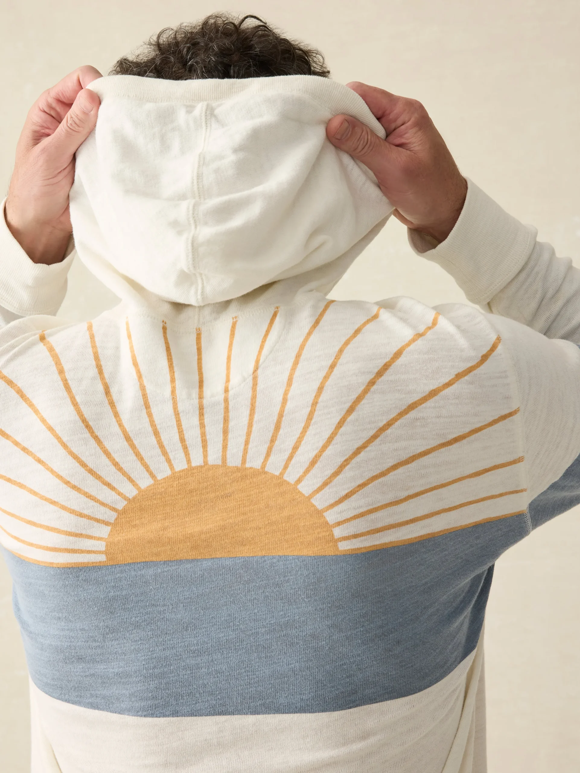 Hoodies & Sweatshirts|Lounge^Faherty Brand Sunwashed Sunray Hoodie - Ocean Sunrise
