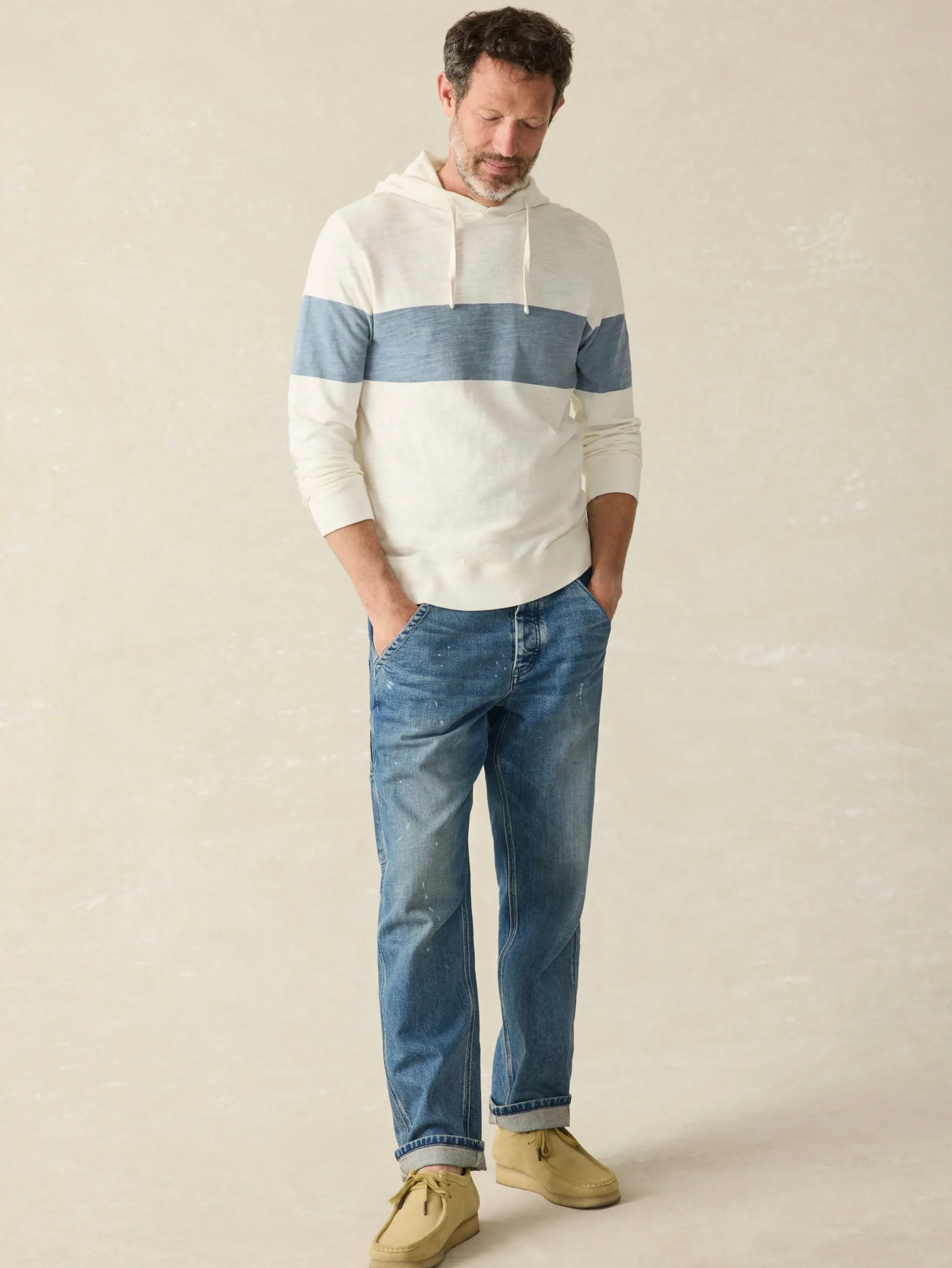 Hoodies & Sweatshirts|Lounge^Faherty Brand Sunwashed Sunray Hoodie - Ocean Sunrise