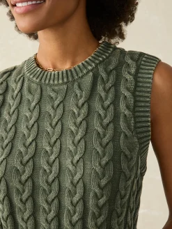 Sweaters^Faherty Brand Sunwashed Sweater Vest - Beetle