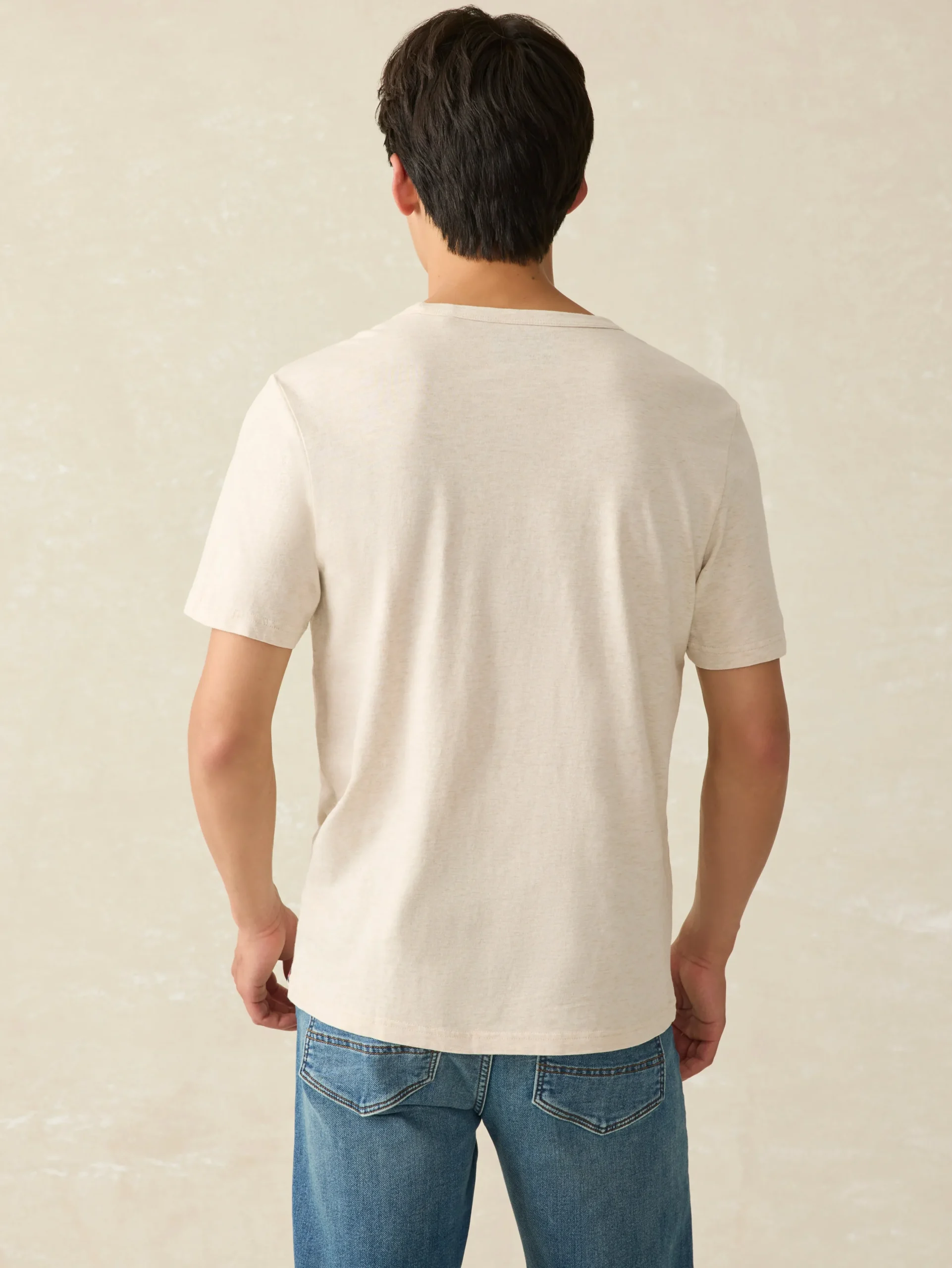 T-Shirts & Henleys^Faherty Brand Sunwashed Tee - Arctic Frost Heather
