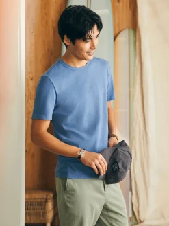 T-Shirts & Henleys^Faherty Brand Sunwashed Tee - Blue Horizon