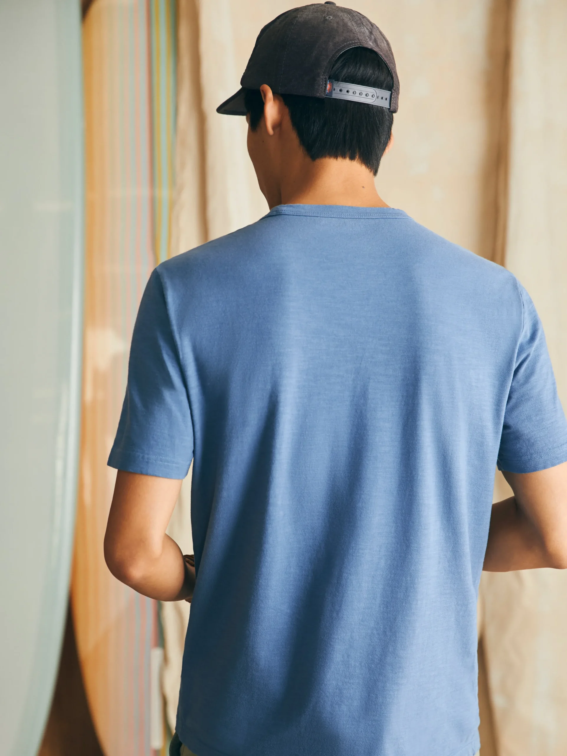 T-Shirts & Henleys^Faherty Brand Sunwashed Tee - Blue Horizon