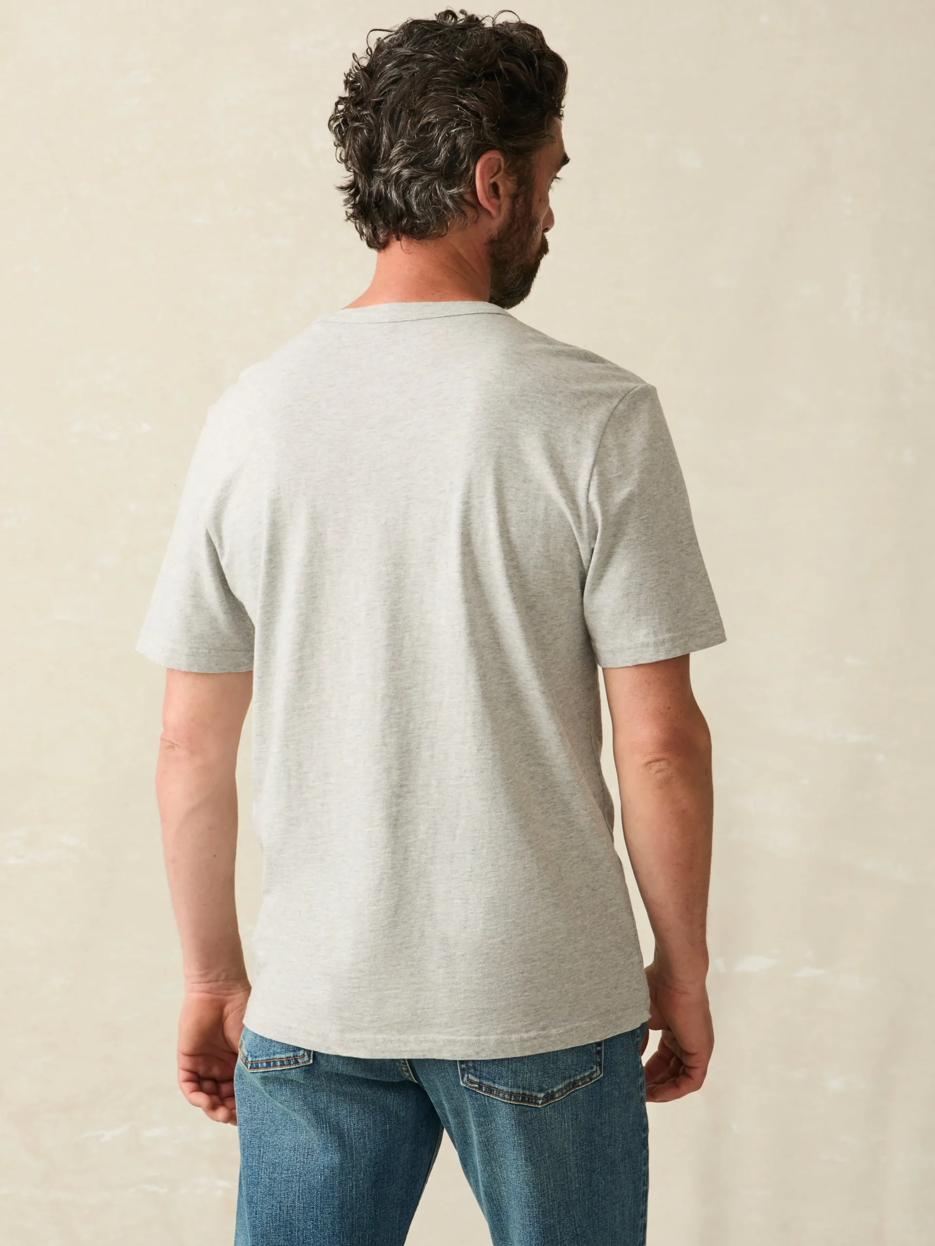 T-Shirts & Henleys^Faherty Brand Sunwashed Tee - Heather Grey