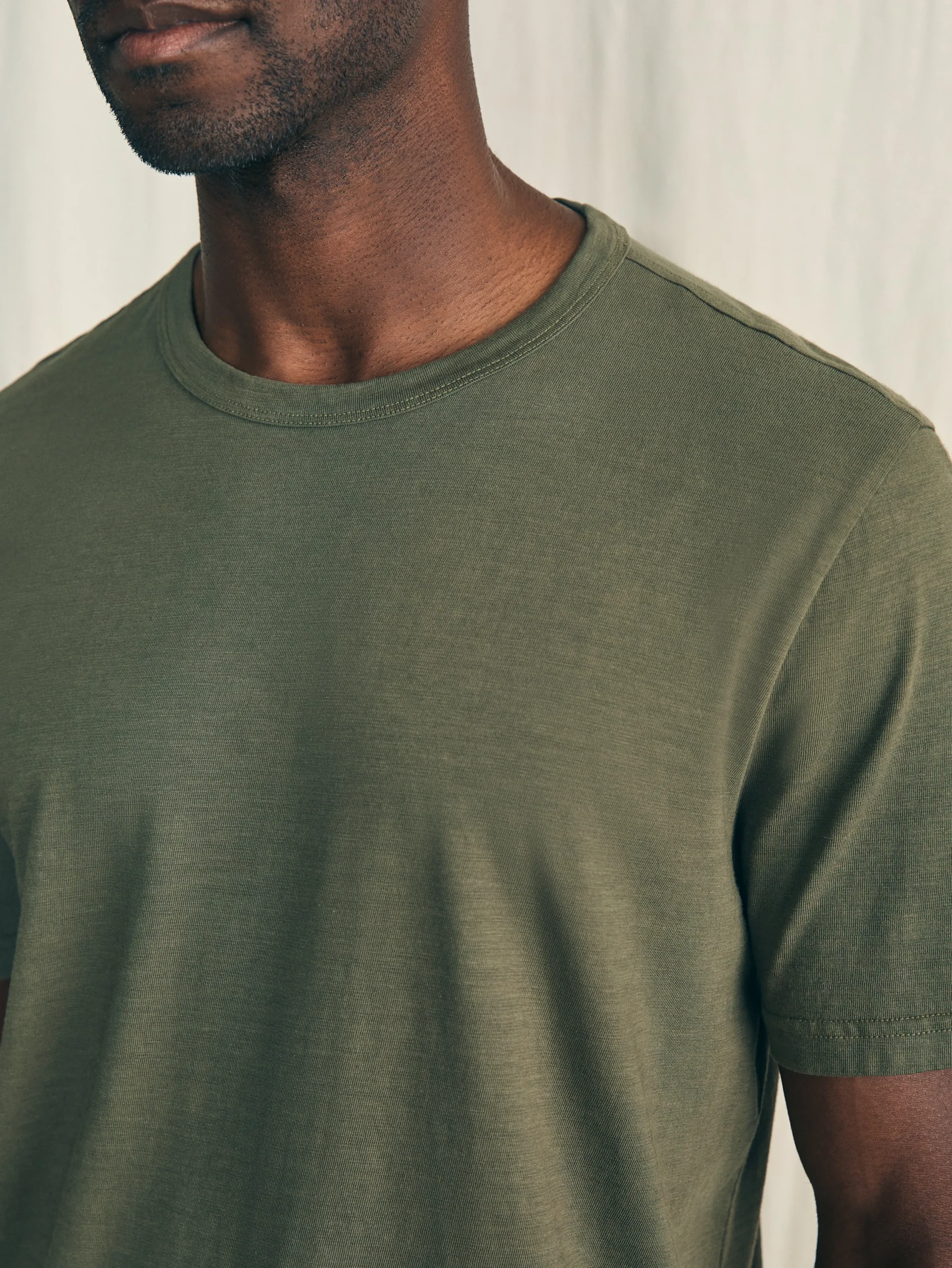 T-Shirts & Henleys^Faherty Brand Sunwashed Tee - Olive