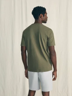 T-Shirts & Henleys^Faherty Brand Sunwashed Tee - Olive