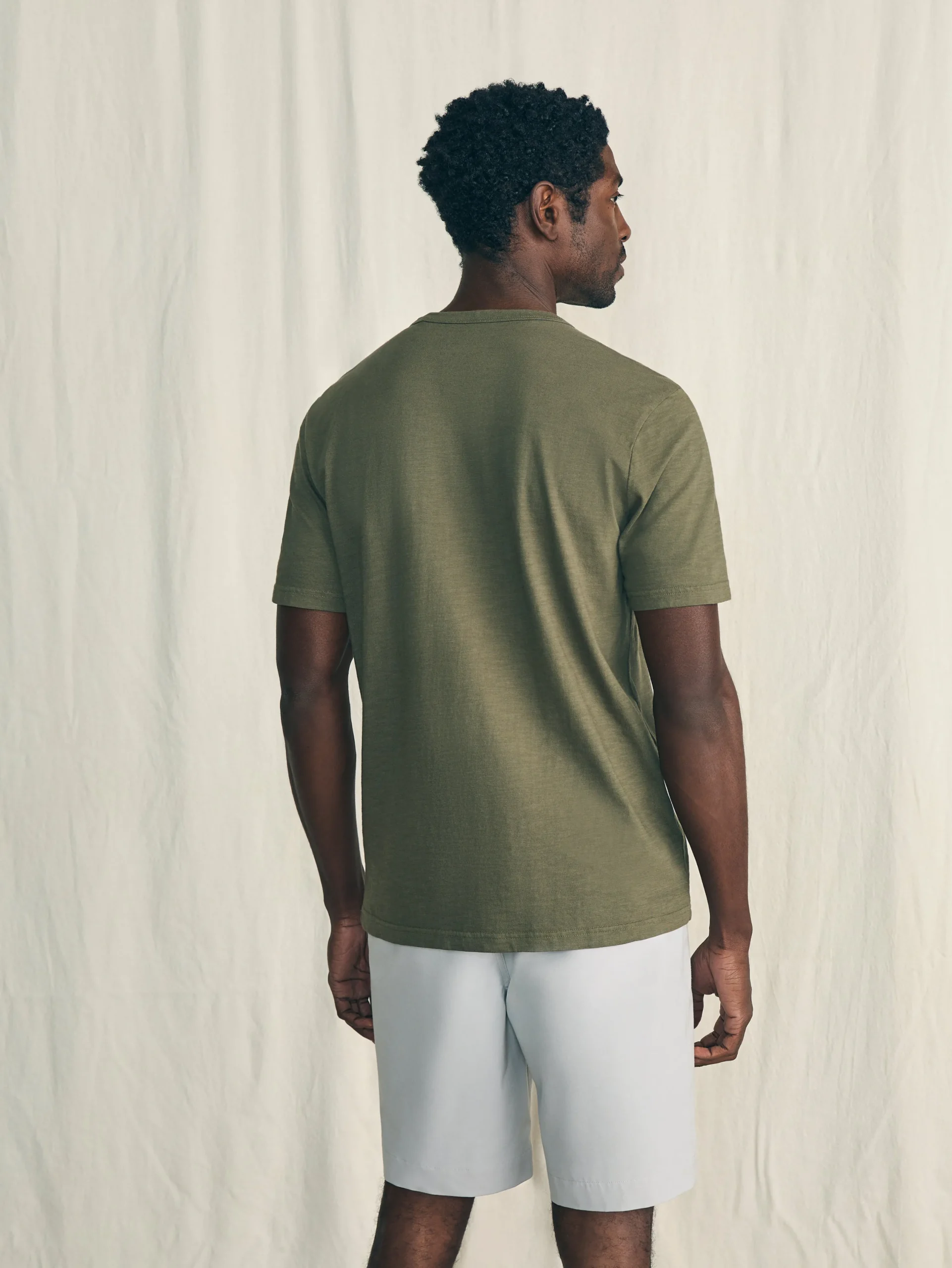 T-Shirts & Henleys^Faherty Brand Sunwashed Tee - Olive