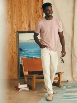 T-Shirts & Henleys^Faherty Brand Sunwashed Tee - Spring Quartz
