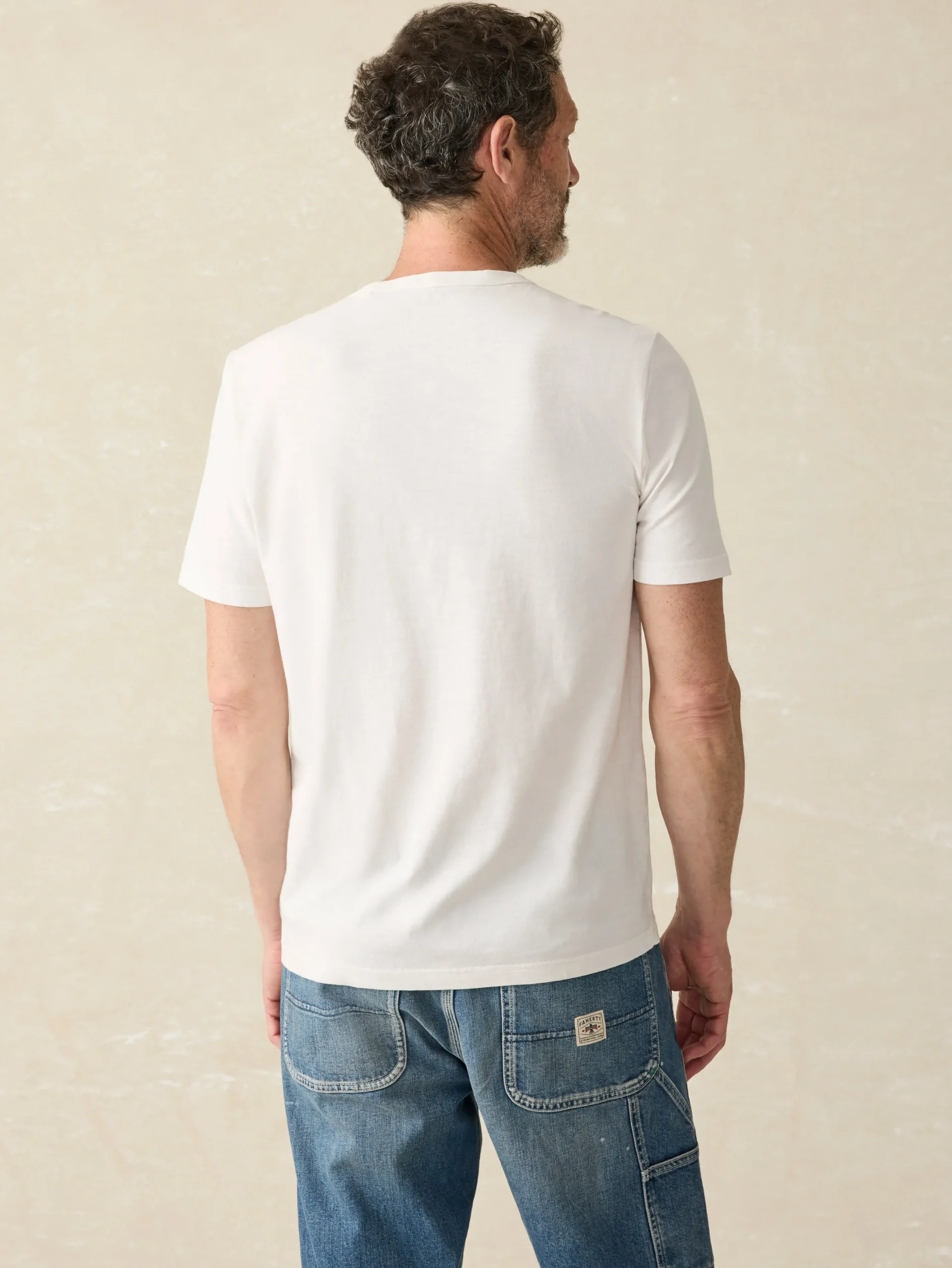 T-Shirts & Henleys^Faherty Brand Sunwashed Tee - White