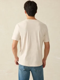 T-Shirts & Henleys^Faherty Brand Sunwashed Tee (Tall) - Arctic Frost Heather