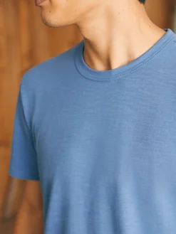 T-Shirts & Henleys^Faherty Brand Sunwashed Tee (Tall) - Blue Horizon