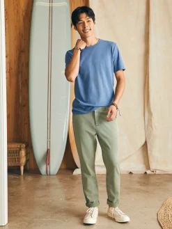 T-Shirts & Henleys^Faherty Brand Sunwashed Tee (Tall) - Blue Horizon