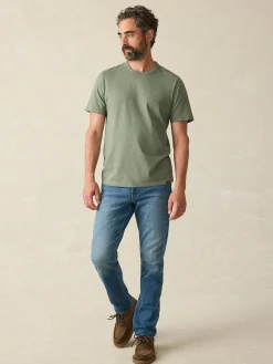 T-Shirts & Henleys^Faherty Brand Sunwashed Tee (Tall) - Clover Creek