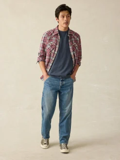 T-Shirts & Henleys^Faherty Brand Sunwashed Tee (Tall) - Dune Navy