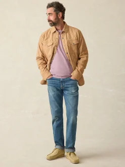 T-Shirts & Henleys^Faherty Brand Sunwashed Tee (Tall) - Faded Grape