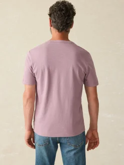 T-Shirts & Henleys^Faherty Brand Sunwashed Tee (Tall) - Faded Grape