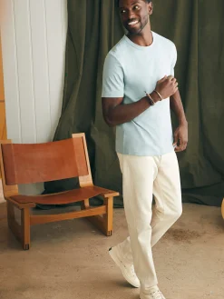 T-Shirts & Henleys^Faherty Brand Sunwashed Tee (Tall) - Hull Teal