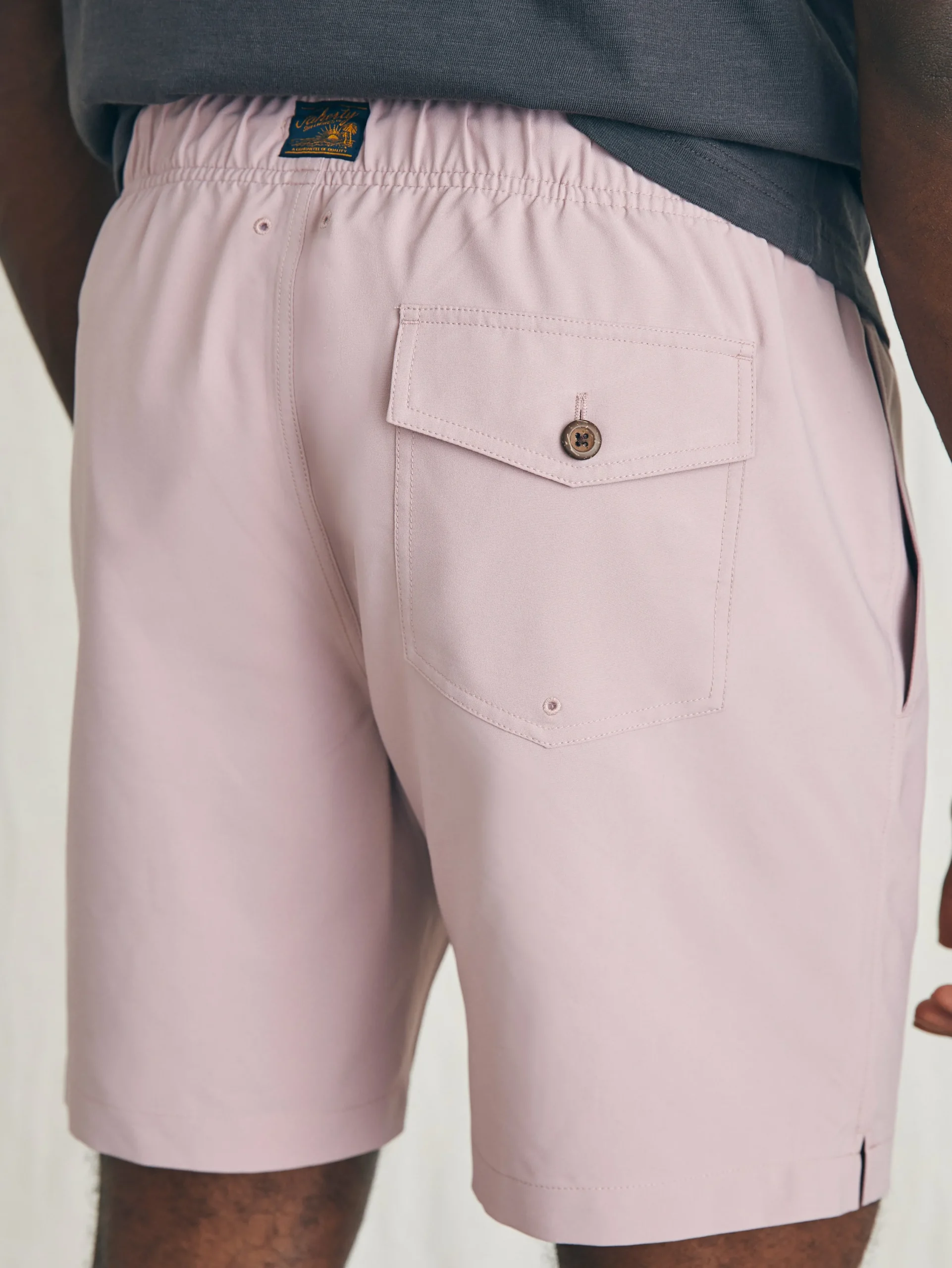 Swim^Faherty Brand Sunwashed Trunk - Autumn Quartz