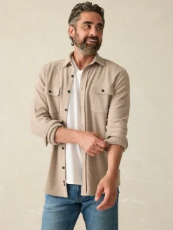 T-Shirts & Henleys^Faherty Brand Sunwashed V-Neck Tee - White