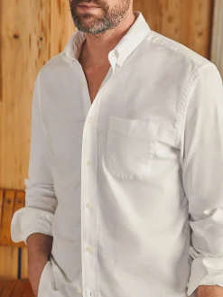 Shirts^Faherty Brand Supima Oxford Shirt - Pure White