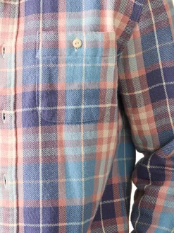 Shirts^Faherty Brand Surf Flannel - Bristol Blue Plaid