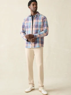 Shirts^Faherty Brand Surf Flannel - Bristol Blue Plaid