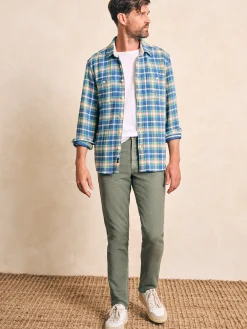 Shirts^Faherty Brand Surf Flannel - Landing Point Plaid