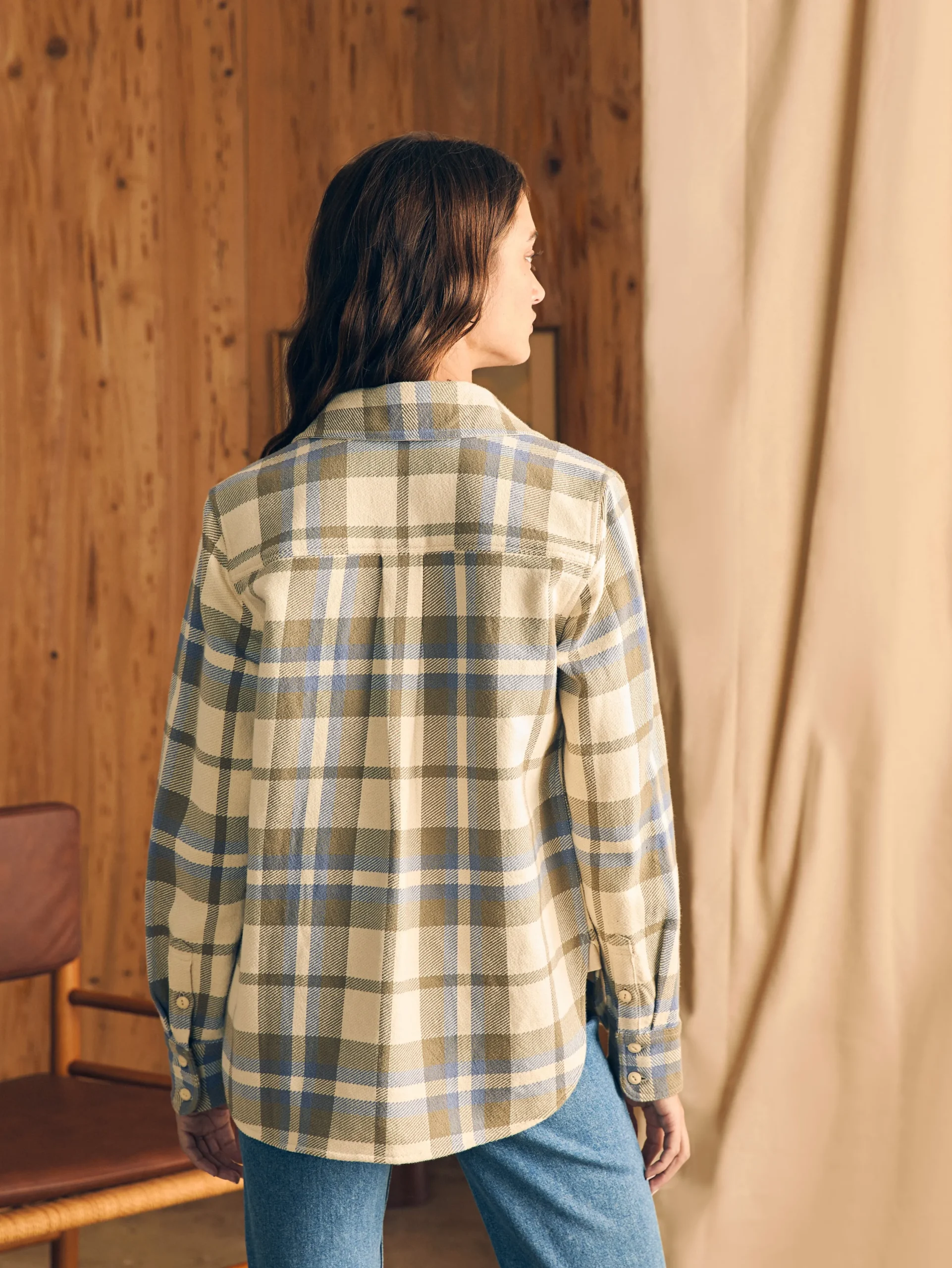 Shirts & Tops^Faherty Brand Surf Flannel - Ocean Trek