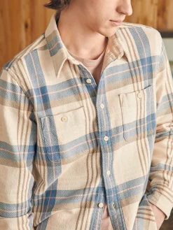 Shirts^Faherty Brand Surf Flannel - Spring Evening