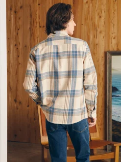 Shirts^Faherty Brand Surf Flannel - Spring Evening