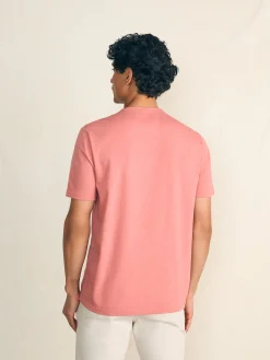 T-Shirts & Henleys^Faherty Brand Surf Stripe Sunwashed Pocket Tee - Faded Flag