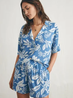 Shirts & Tops^Faherty Brand Surfrider Cabana Camp Shirt - Surfrider Blossom