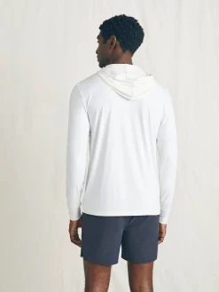 Hoodies & Sweatshirts^Faherty Brand Surfrider Shorelite UPF Hoodie - Pure White