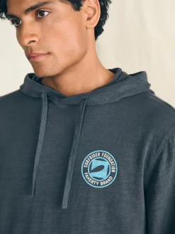 Hoodies & Sweatshirts^Faherty Brand Surfrider Sunwashed Slub Hoodie - Graphite