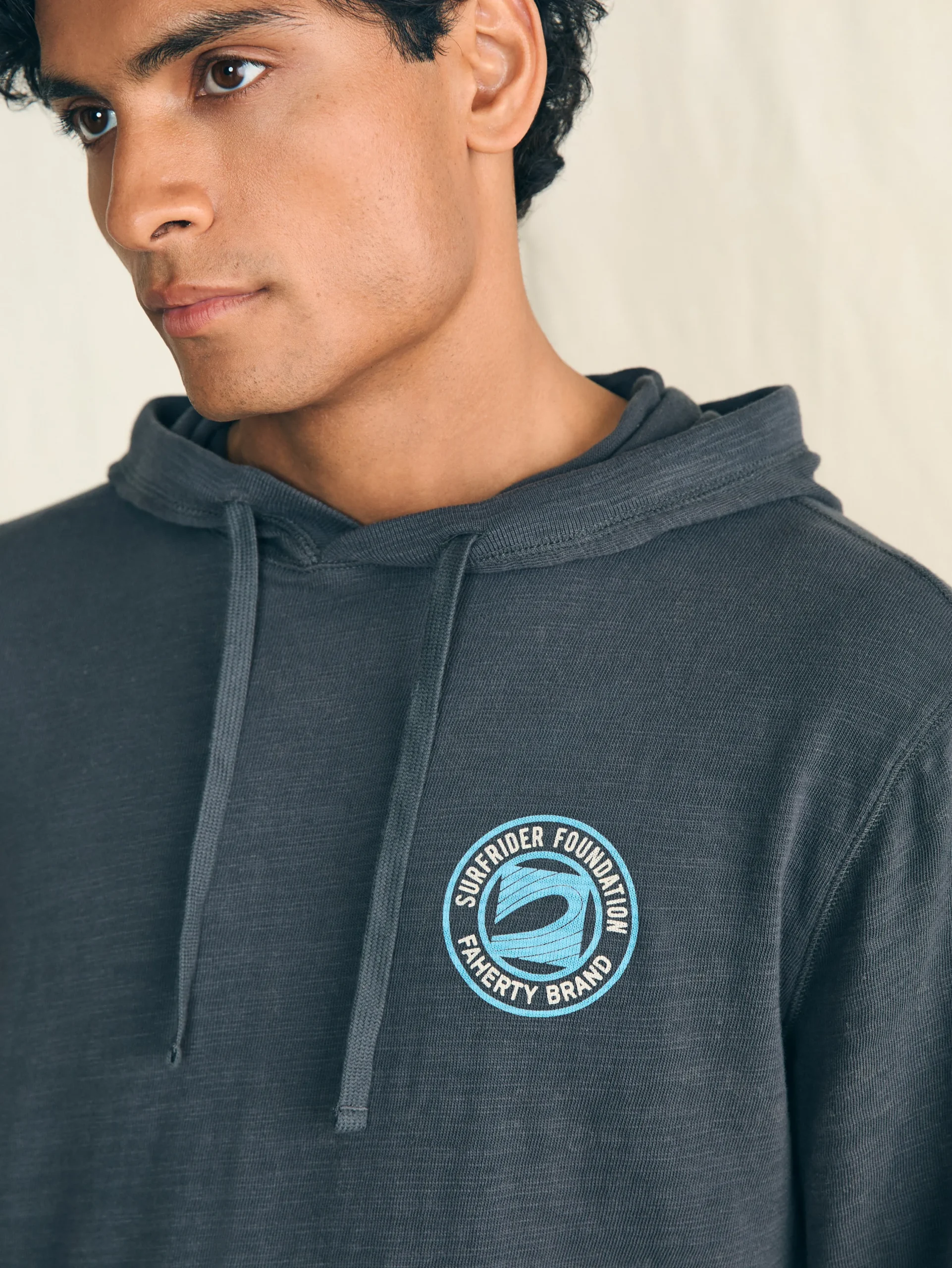 Hoodies & Sweatshirts^Faherty Brand Surfrider Sunwashed Slub Hoodie - Graphite