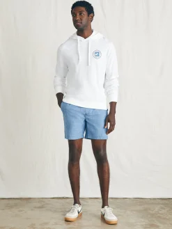 Hoodies & Sweatshirts^Faherty Brand Surfrider Sunwashed Slub Hoodie - White