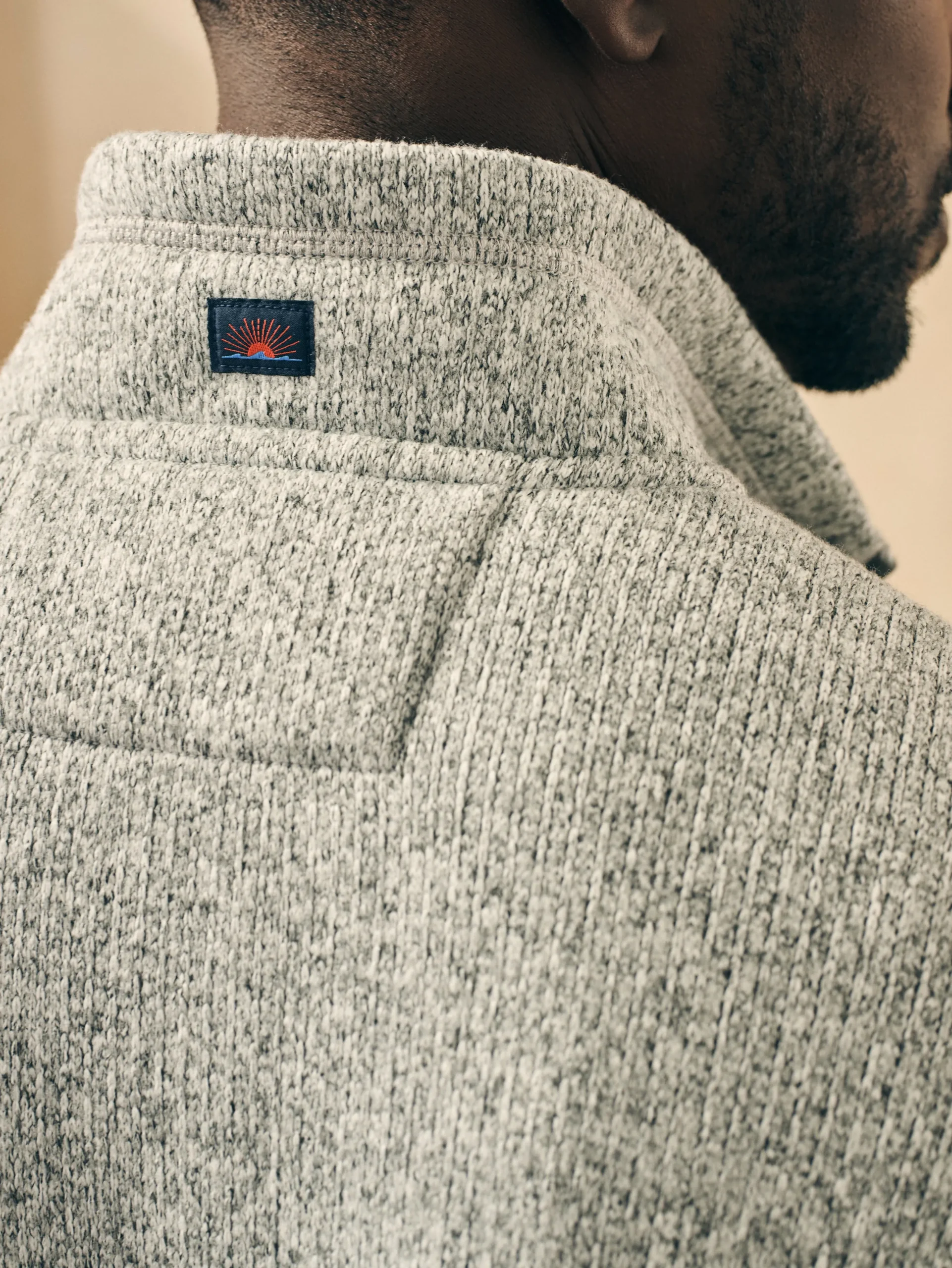 Sweaters|Hoodies & Sweatshirts^Faherty Brand Sweater Fleece Full Zip - Light Granite