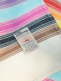 Home & More|Home & More^Faherty Brand The Center Blanket - Pride