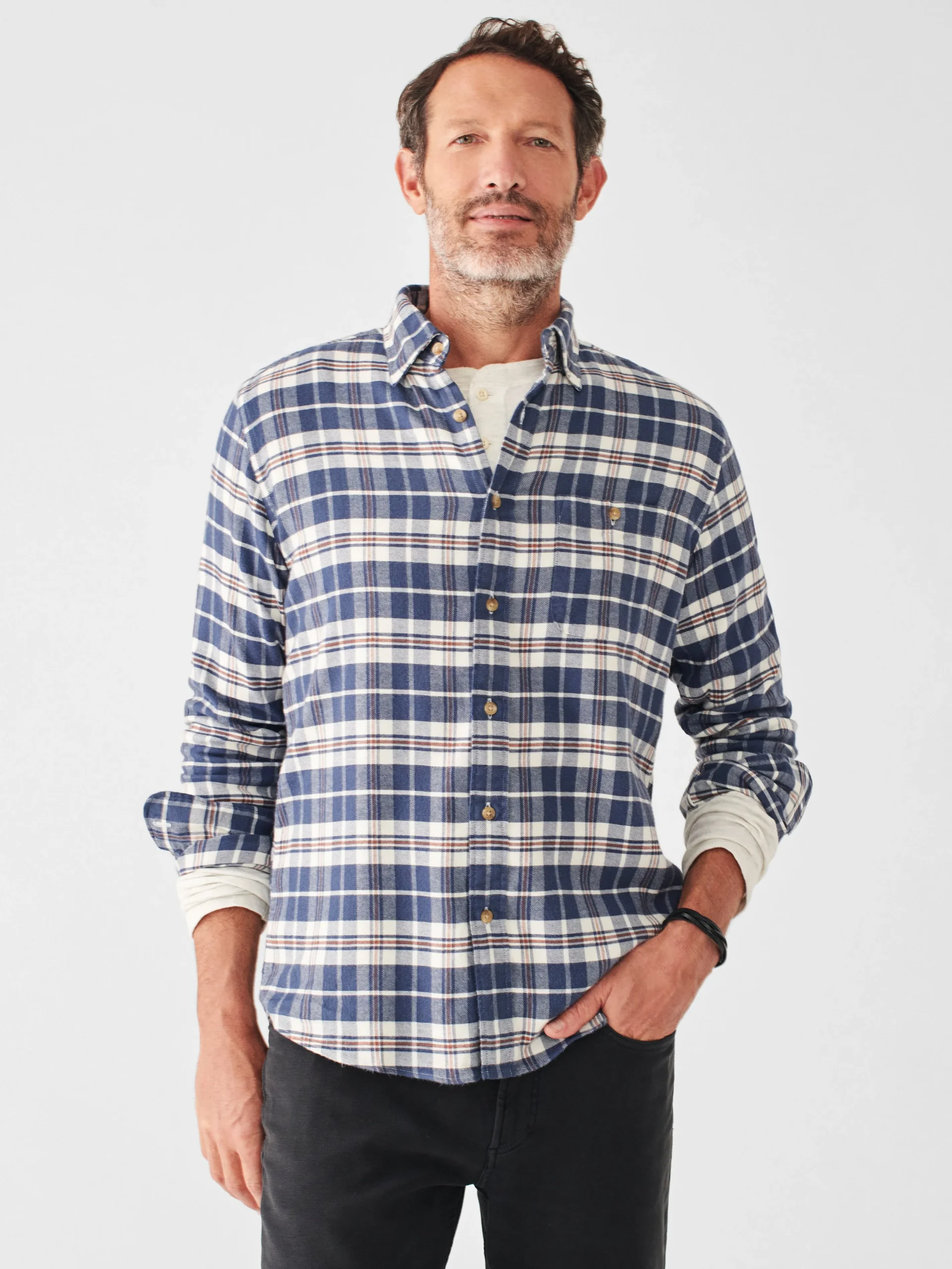 Shirts^Faherty Brand The Movement™ Flannel (Tall) - Rainier Plaid