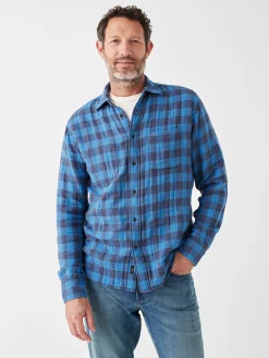 Shirts^Faherty Brand The Reversible Shirt - Cobalt Nights Buffalo