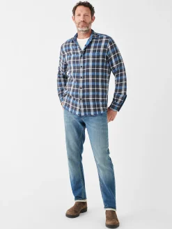 Shirts^Faherty Brand The Reversible Shirt - Cobalt Nights Buffalo