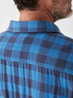 Shirts^Faherty Brand The Reversible Shirt - Cobalt Nights Buffalo